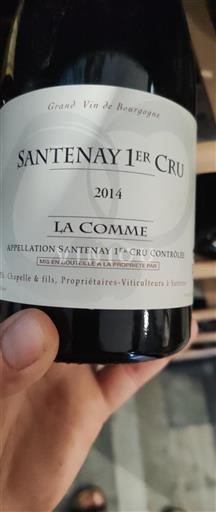 Borgogna Non specificato Premier Cru Domaine Chapelle La Comme 2014