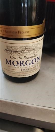 Beaujolais Morgon Cave Augustin Florent 2021