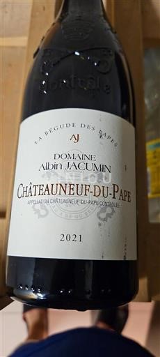 Rhône Valley Châteauneuf-du-Pape Domaine Albin Jacumin 2021