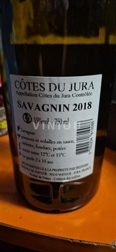 Jura Côtes du Jura Savagnin 2018