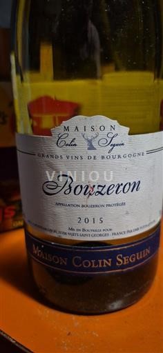 Borgogna Bouzeron Maison Colin Seguin 2015