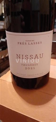 Languedoque Faugères Domaine Prés Lasses Nissau 2021