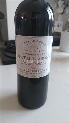 Bordeaux Côtes-de-Bordeaux Château Lagrange Tête de 2021