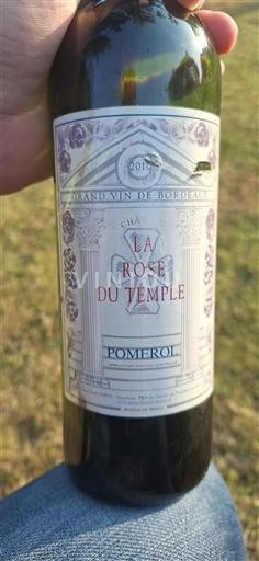 Bordeaux Pomerol Château La Rose du Temple 2010