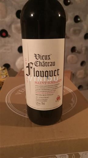 Burdeos Saint-Émilion Château Vieux Flouquet 2013