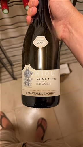 Bourgogne Saint-Aubin Premier Cru Jean-Claude Bachelet Le Charmois 2020