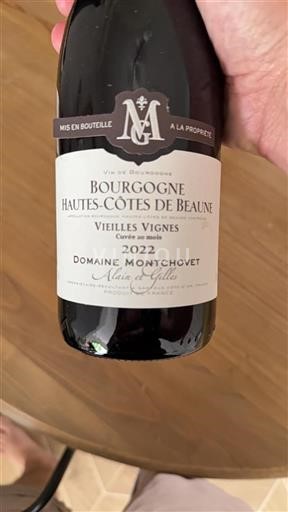 Borgogna Hautes Côtes de Beaune Grand Cru Domaine Montchovet Vieilles Vignes 2022