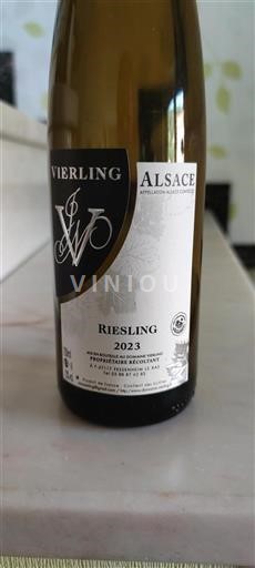 Alsacia Grand Cru Vierling Riesling 2023