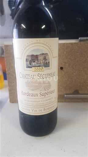 Bordeaux Bordeaux superiore Château Séguineau 2000