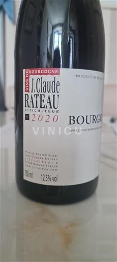 Borgogna J. Claude Rateau 2020
