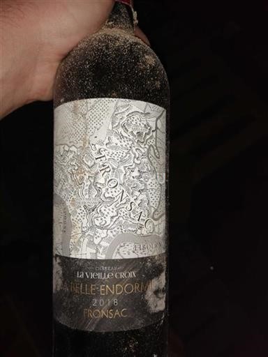Bordeaux Fronsac Château La Vieille Croix La Belle Endormie 2018
