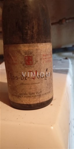 Burgundy Clos de Vougeot Grand Cru Jean Grivot Non-Vintage