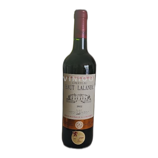 Bordeaux Blaye Château Haut Lalande 2022