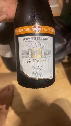 Savoie och Bugey Roussette de Savoie Le Cellier Savoyard Les Moraines 2022