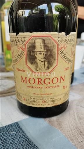 Beaujolais Morgon Pasquier Desvignes 1977