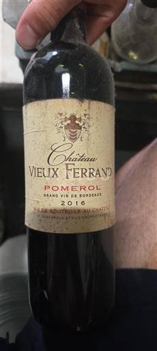 Bordeaux Pomerol Château Vieux Ferrand 2016
