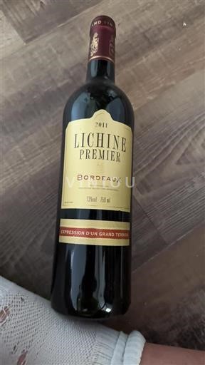 Burdeos Bordeaux Lichine Premier 2011