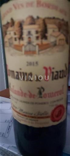 Bordeaux Lalande-de-pomerol Domaine Viaud 2015
