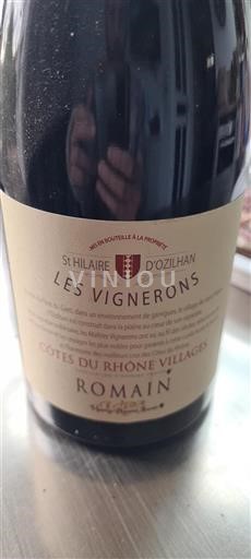 Rhône Valley Côtes du Rhône Villages St Hilaire Ozilhan Romain Non-Vintage