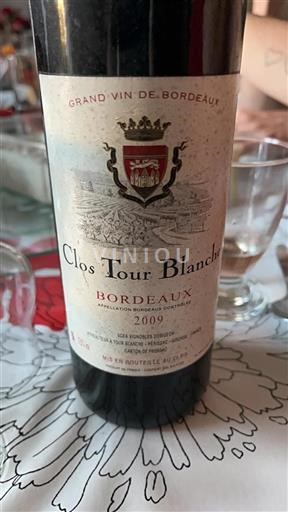 Bordeaux Clos Tour Blanche 2009