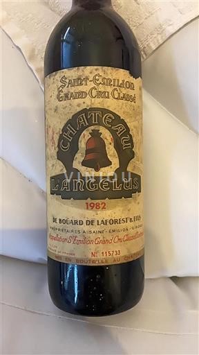 Bordeaux Saint-Émilion Grand Cru Angélus 1982