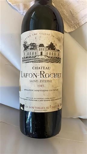 Burdeos Saint-Estèphe Grand Cru Lafon-Rochet 1985
