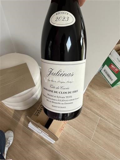 Beaujolais Juliénas Domaine Clos du Fief Tête de 2023