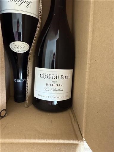 Beaujolais Juliénas Domaine Clos du Fief Les Berthets 2022