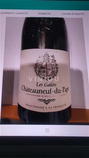 Valle del Rodano Châteauneuf-du-Pape Les Galets 2017