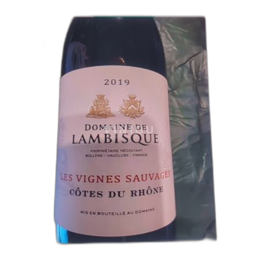 Rona dolina Côtes-du-Rhône Domaine Lambisque 2019