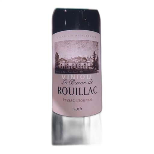 Bordeaux Pessac-Léognan Château Rouillac Le Baron de Rouillac 2016