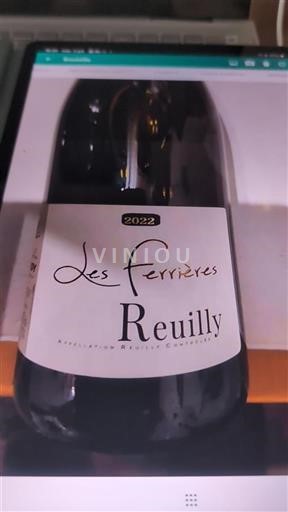 Vallée de la Loire Reuilly Les Férrières 2022