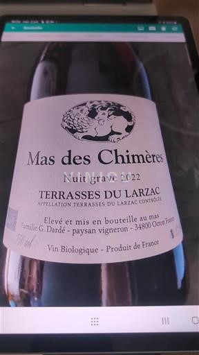 Linguadoca Terrasses-du-Larzac Mas des Chimères Nuit grave 2022