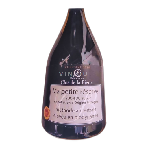 Savoie et Bugey Bugey Domaine Cerdon .  Clos de la Bierle Méthode ancestrale Ma petite réserve 2023