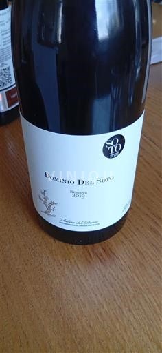 Castiglia e León Ribera del Duero Dominio Del Soto Reserva 2019