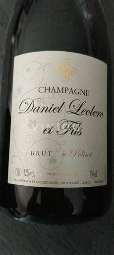 Champanhe Daniel Leclerc et Fils Não Sazonado