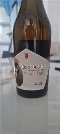 Jura Côtes du Jura Bourdy Vin de Paille 2019