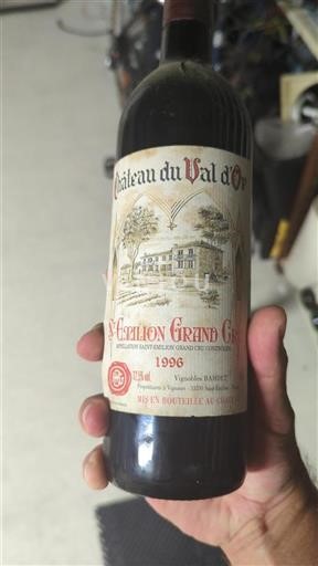 Bordeaux Saint-Émilion Grand Cru Château Val Or 1996