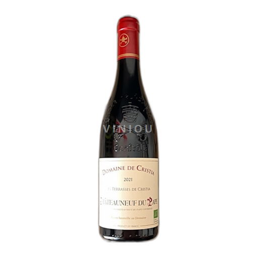 Rhônedalen Châteauneuf-du-Pape Domaine Cristia Les Terrasses de Cristia 2021