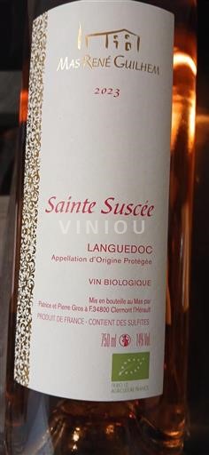 Languedoc Mas René Guilhem Sainte Suscée 2023