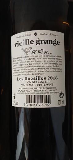 Linguadoca Non specificato Calmel & Joseph Les Rocailles 2016