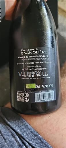Provence Côtes-de-Provence Domaine La Sanglière Prestige 2023