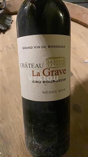 Bordeaux Médoc Cru Bourgeois Château La Grave 2015