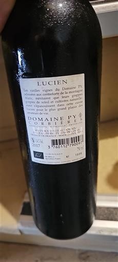 Languedoc Corbières Domaine Py Lucien 2017