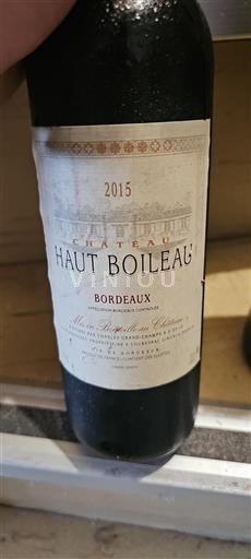 Bordeaux Château Haut Boileau 2015