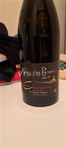 Vallée de la Loire Chinon Jean-Maurice Raffault Les Picasses 2019