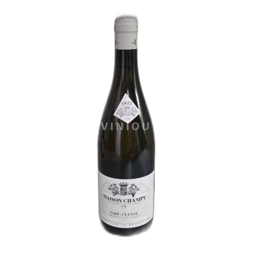 Vin Blanc sec Maison Champy 2022 France Bourgogne Viré-clessé AOC