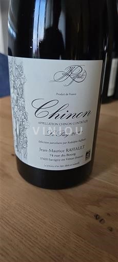 Vallée de la Loire Chinon Jean-Maurice Raffault Le Puy 2023