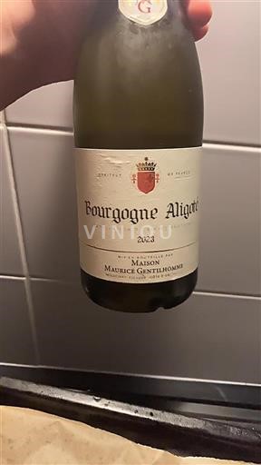 Burgundsko Bourgogne-aligoté Maison Maurice Gentilhomme 2023