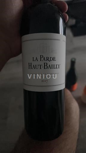 Bordeaux Pessac-Léognan Haut-Bailly La Parde 2017